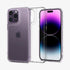 ACS04830 - iPhone 14 Pro Max Case Quartz Hybrid in crystal clear showing the back